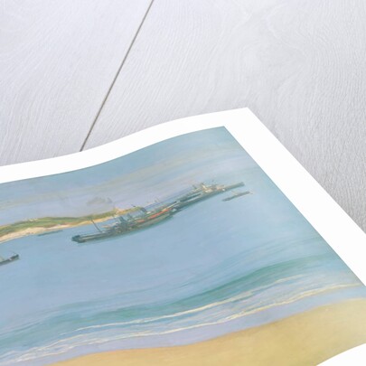 The Harbour at St. Jean de Luz - Early Morning, 1917 by John Lavery