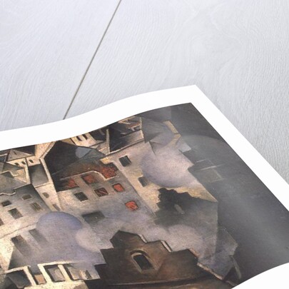 Ypres after First Bombardment by Christopher Richard Wynne Nevinson