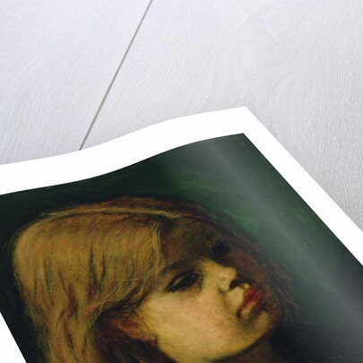 Head of a Girl by John Everett Millais