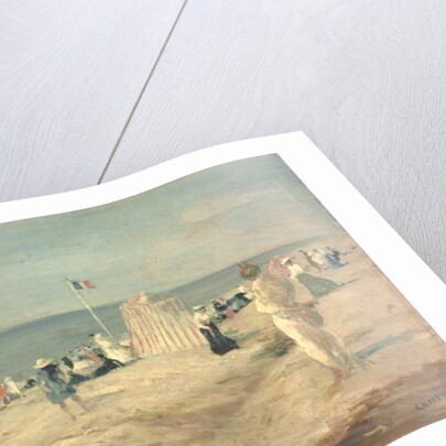 French Beach Scene, Dieppe, 1885-97 by Charles Edward Conder