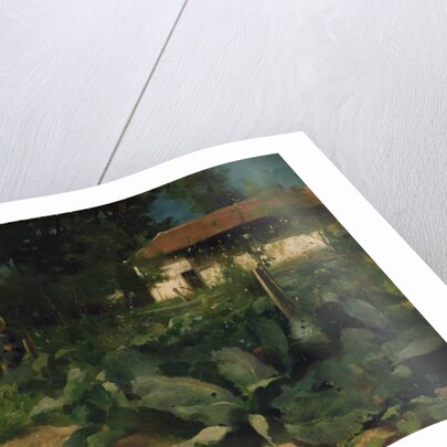 A French Kitchen Garden, 1883 by William Edward Stott