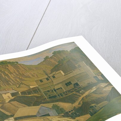 Derbyshire Quarry, 1937 by Walter Bell
