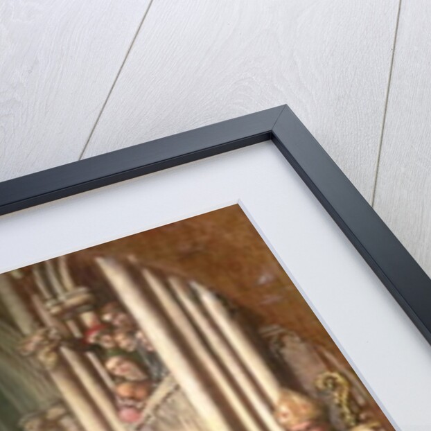 Edward III Conferring the Order of the Garter of Edward the Black Prince, 1847 by Charles West Cope