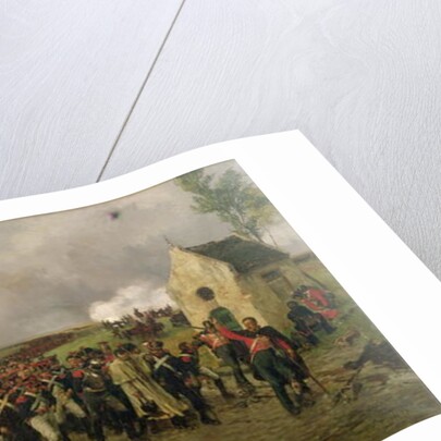 Wellington's March from Quatre Bras to Waterloo, c.1878 by Ernest Crofts