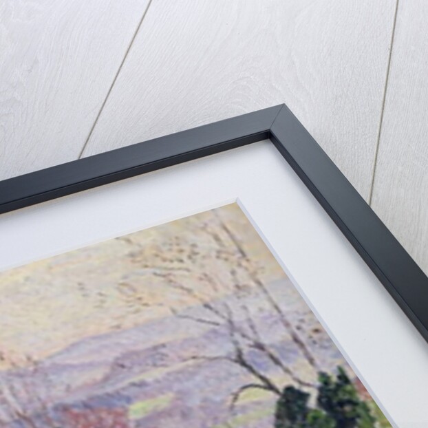 A February Morning, East Knoyle, Wiltshire, 1917 by Lucien Pissarro