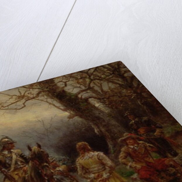 Oliver Cromwell Questioning a Prisoner, 1895 by Ernest Crofts