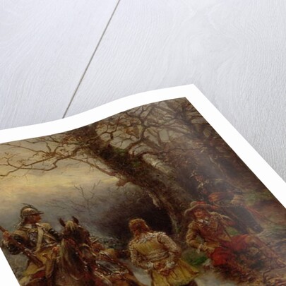 Oliver Cromwell Questioning a Prisoner, 1895 by Ernest Crofts