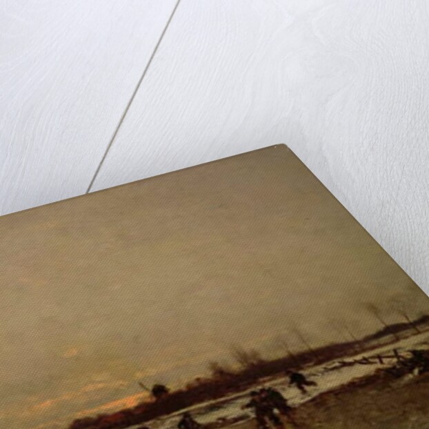 Winter Scene by Ludwig Munthe