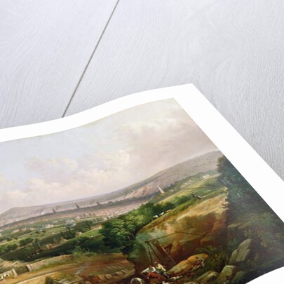 A View of Sheffield from Psalter Lane, c.1850 by J. McIntyre