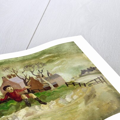 The Jumping Boy, Arundel, West Sussex, 1929 by Christopher Wood