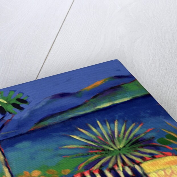 Mediterranean Garden by Sara Hayward