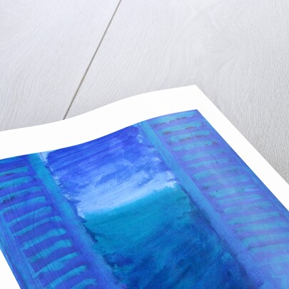 Blue Shutters by Sara Hayward