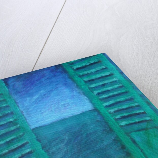 Green Shutters by Sara Hayward