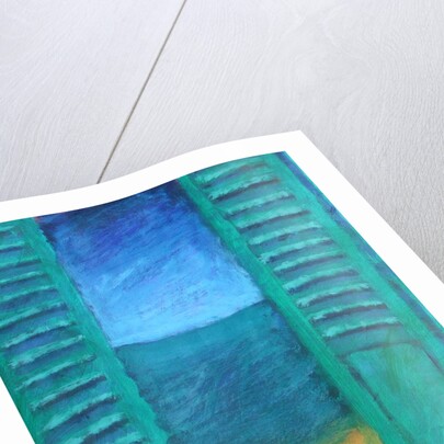 Green Shutters by Sara Hayward