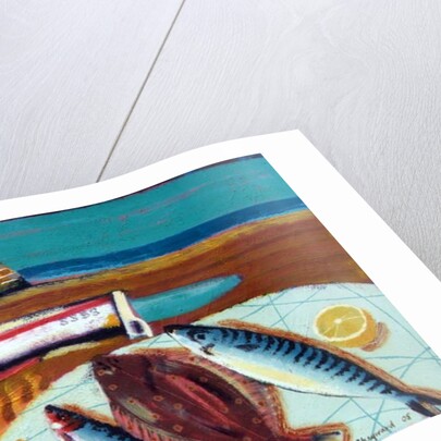 Plaice and Lemon by Sara Hayward