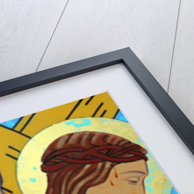 Simon helps Jesus, 2017 by Sara Hayward