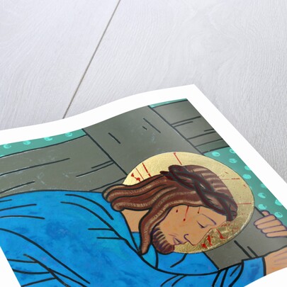 Jesus falls, 2017 by Sara Hayward