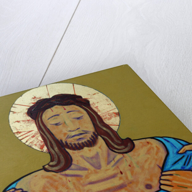 Jesus is stripped, 2017 by Sara Hayward