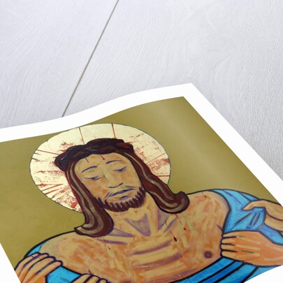 Jesus is stripped, 2017 by Sara Hayward