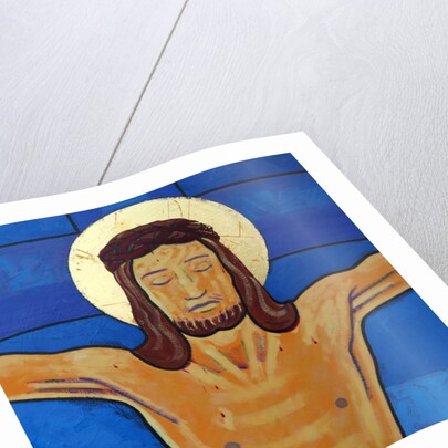 Jesus dies on the cross, 2017 by Sara Hayward
