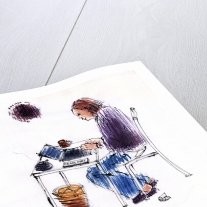 Burning the Midnight Oil, 2009 by Sara Hayward