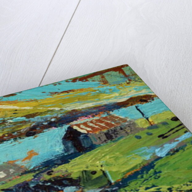 Farm by the sea, 2014 by Sara Hayward