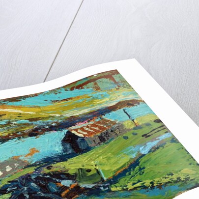 Farm by the sea, 2014 by Sara Hayward