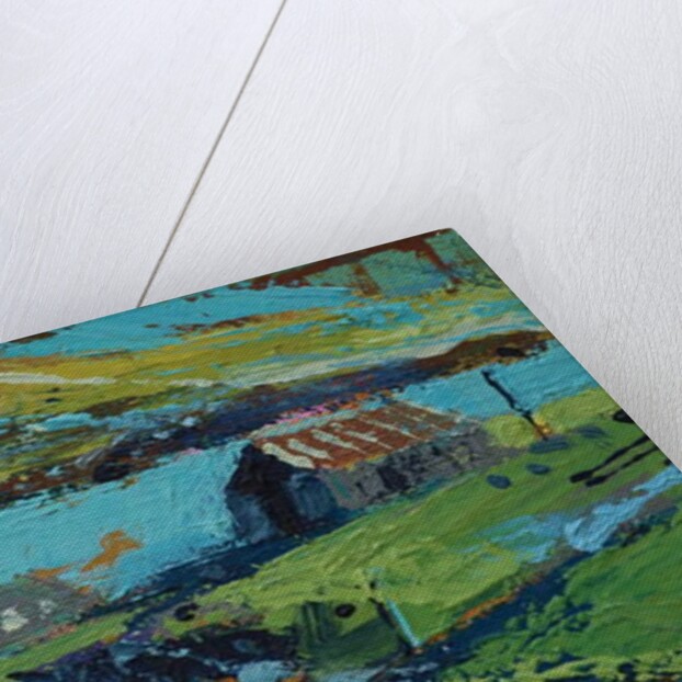 Farm by the sea, 2019 by Sara Hayward