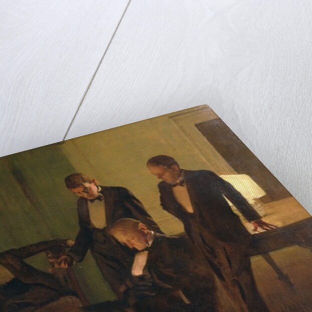 After Dinner at 110 Pembroke Road, 1927 by Frederick George Swaish