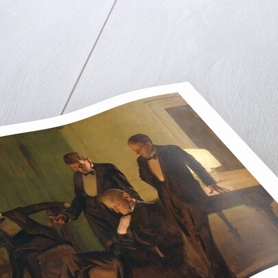 After Dinner at 110 Pembroke Road, 1927 by Frederick George Swaish