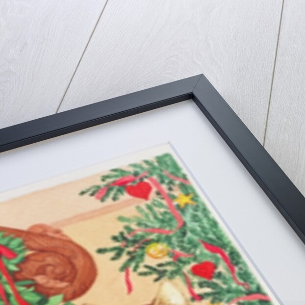 Cats on the stairs by Suzanne Bailey