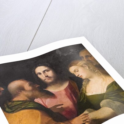 Christ and the Adulteress, 1525-28 by Jacopo Palma