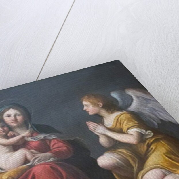 Madonna and Child with Angels by Francesco Albani