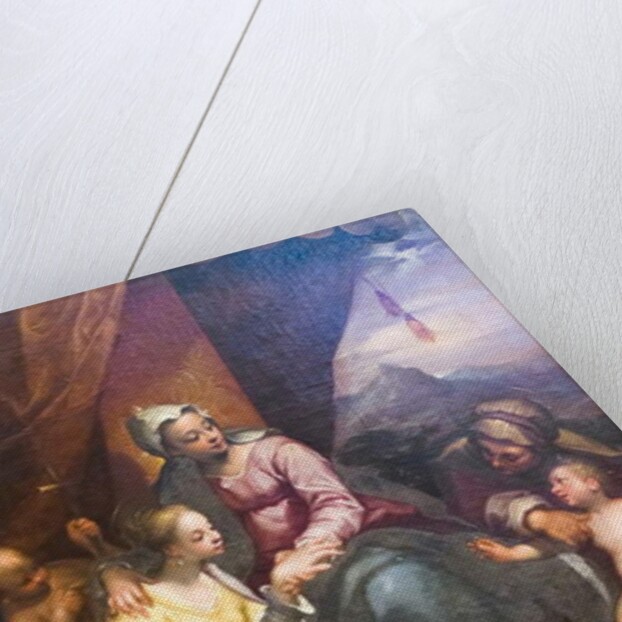 The Mystical Marriage of St Catherine, 1590 by Denys Calvaert or Calvart