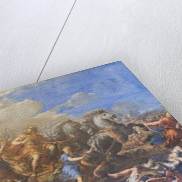 Battle of Alexander versus Darius, 1644-50 by Pietro da Cortona