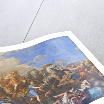 Battle of Alexander versus Darius, 1644-50 by Pietro da Cortona