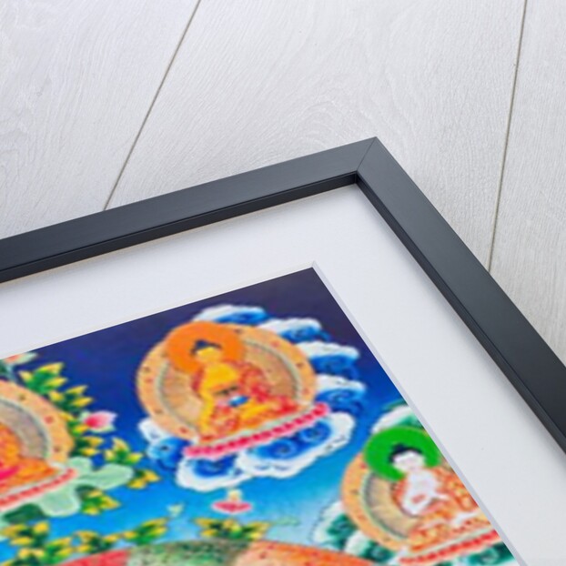 Vajrasattva, Mandala by School Nepalese