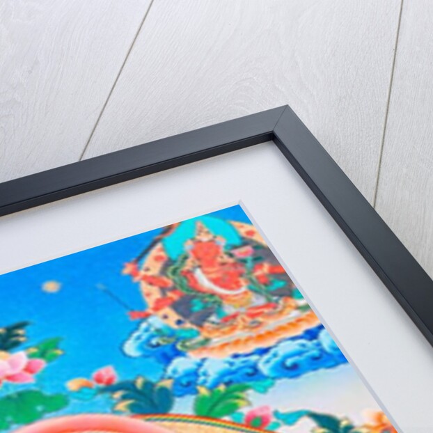 Image depicting Manjushree, the legendary creator of the Kathmandu valley by School Nepalese