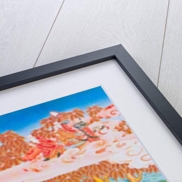 Image depicting the Buddha of Nirvana by School Nepalese