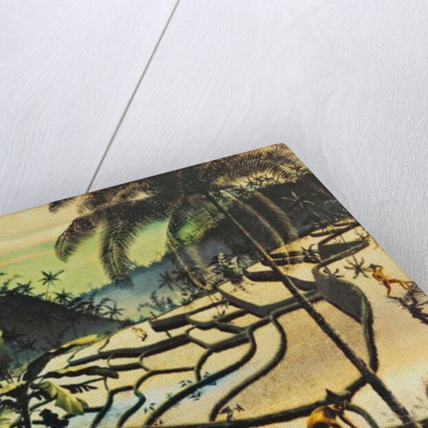 Preanger landscape, 1923 by Walter Spies