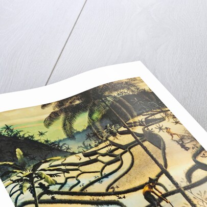 Preanger landscape, 1923 by Walter Spies