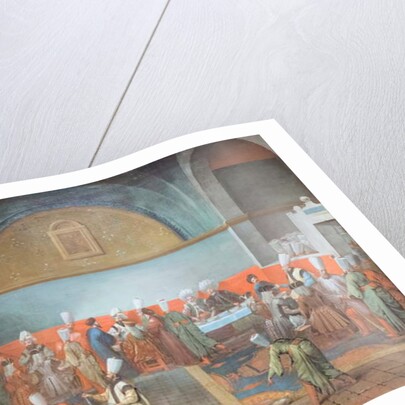 Dinner at the palace in honour of an ambassador, 1725 by Jean Baptiste Vanmour