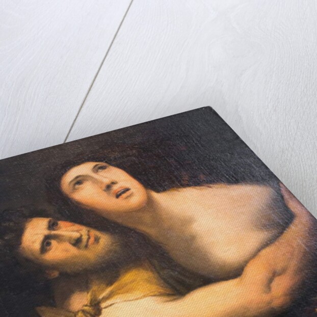 Satyr and nymph by Dosso Dossi