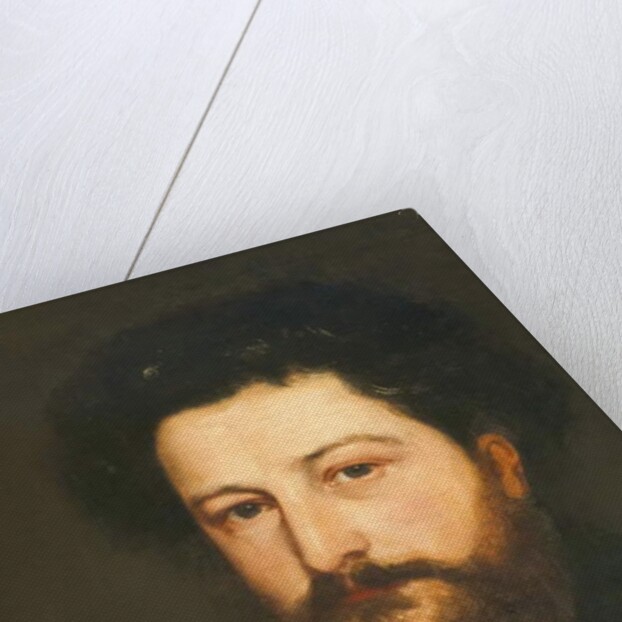 Portrait of William Morris in his thirties, c.1870 by Charles Fairfax Murray