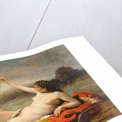 La bacchante a la panthere, 1855-60 by Jean Baptiste Camille Corot