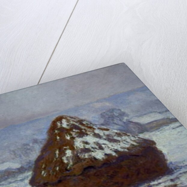 Meules, effet de neige, 1891 by Claude Monet