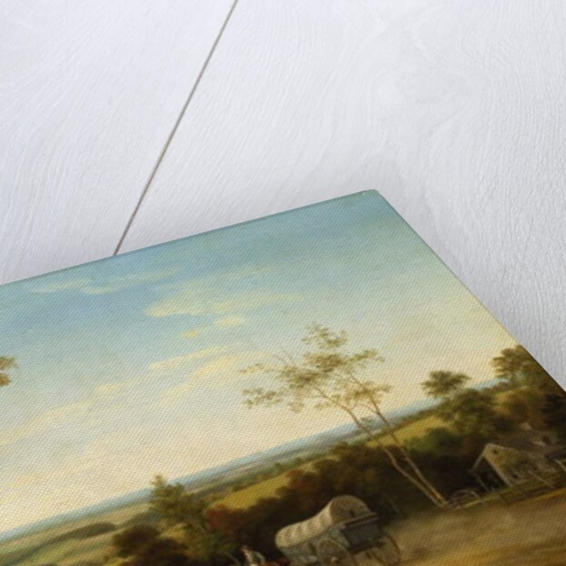 Conestoga Wagon on the Pennsylvania Turnpike, 1816 by Thomas Birch