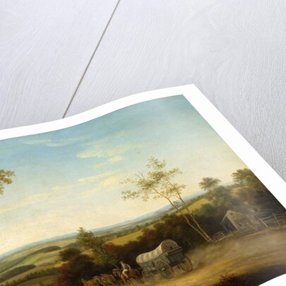 Conestoga Wagon on the Pennsylvania Turnpike, 1816 by Thomas Birch