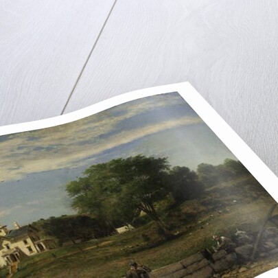 Morning Effect, Medford, Massachusetts, 1861 by George Loring Brown