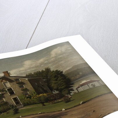 Stone House, Larrabee's Point, Vermont, 1906 by John George Brown